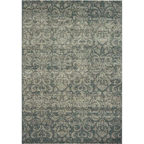 Dynamic Rugs Mysterio 7.10 x 10.10 1217-900 Rug - Silver MS9121217900 - main